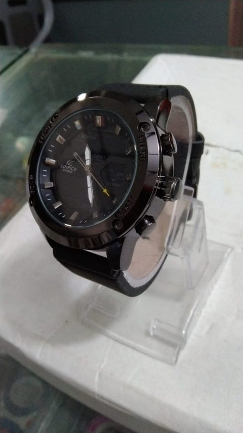 Edifice -  Best Quality Watch For Men  – Rubber Strap Watch – With Box