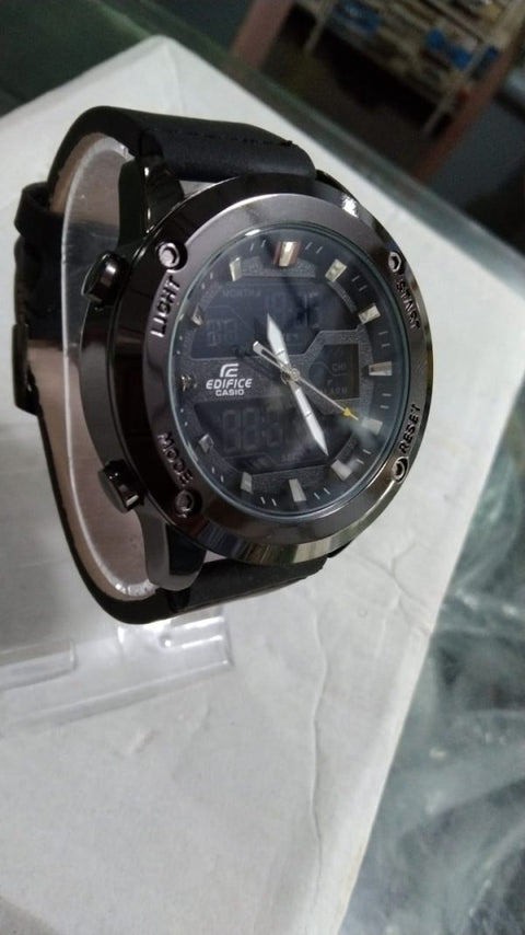 Edifice -  Best Quality Watch For Men  – Rubber Strap Watch – With Box
