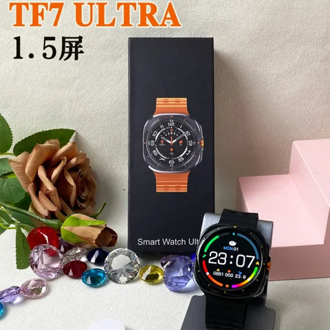 Tf7 Ultra Metal Body Smart Watch (Random Color)