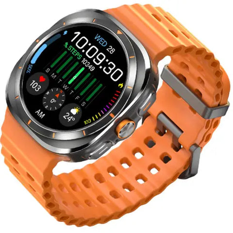 Tf7 Ultra Metal Body Smart Watch (Random Color)