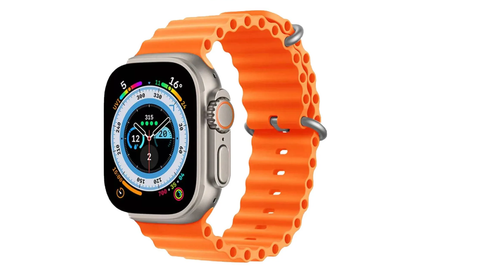 Y80 Ultra 8 In 1 Smart Watch ,8 Straps 50mm Big Display (random Color)
